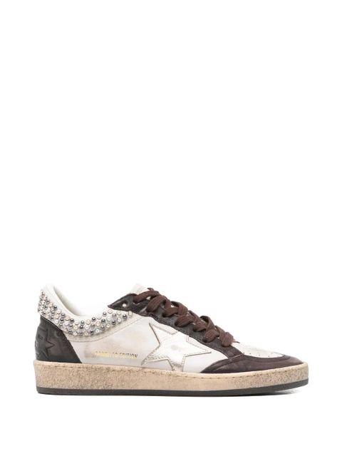 Golden Goose star embellished sneakers - Brown - zdjęcie produktu nr 1