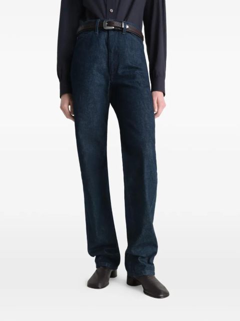 LEMAIRE glove zip ankle boots - Brown