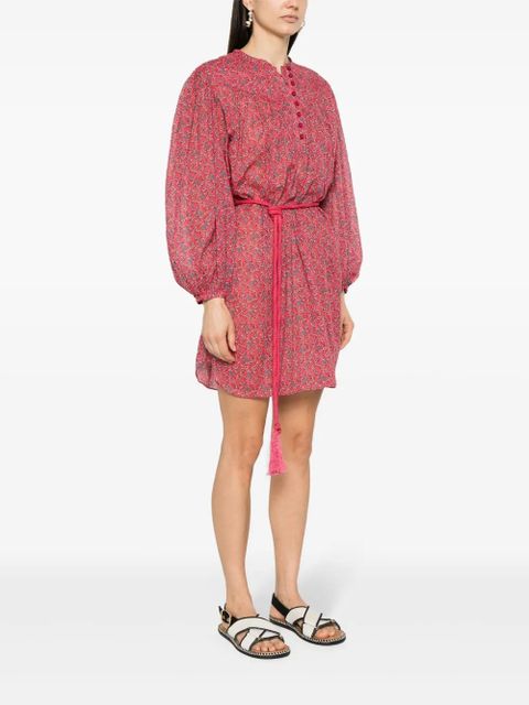 MARANT ÉTOILE Kildi floral-print dress - Red