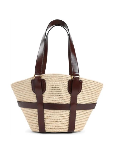 Chloé large Kerala 25 charm-detail shoulder bag - Neutrals - zdjęcie produktu nr 2