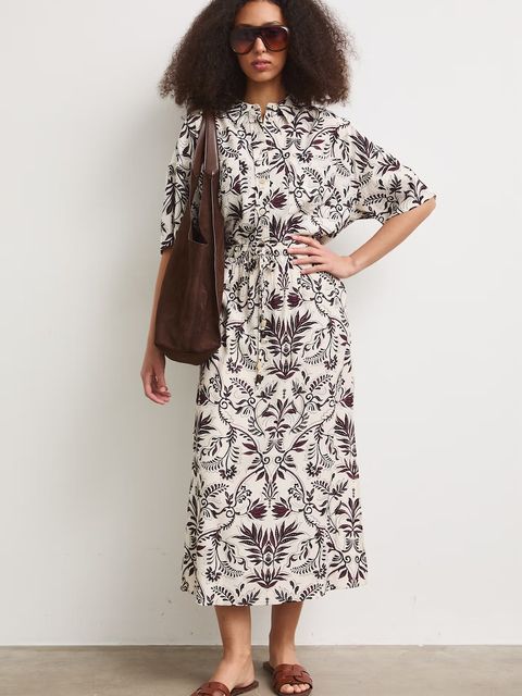 Medicine spódnica trapezowa z wiskozą - zdjęcie produktu nr 1