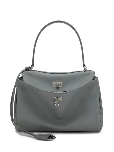 Balenciaga small leather tote bag - Grey - zdjęcie produktu nr 1