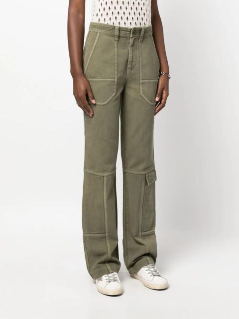 Zadig&Voltaire Pepper straight-leg trousers - Green
