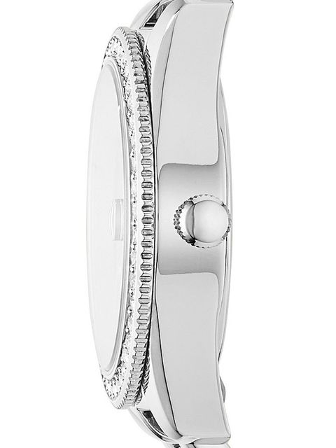 Fossil zegarek damski kolor srebrny