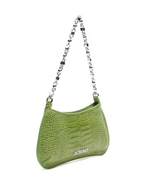 Jacquemus Le Petit Bisou Chaine shoulder bag - Green - zdjęcie produktu nr 2