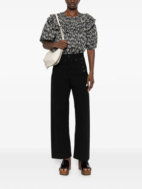 Ulla Johnson Mira top - Black - zdjęcie produktu nr 2