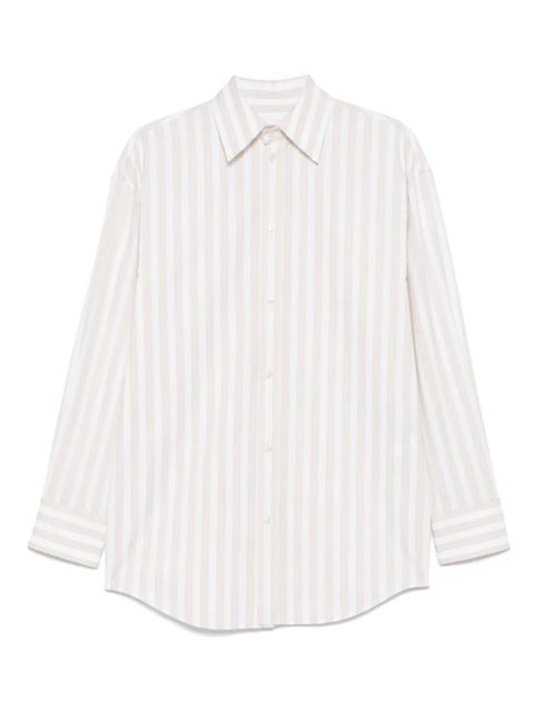 Saint Laurent striped shirt - Neutrals - zdjęcie produktu nr 1
