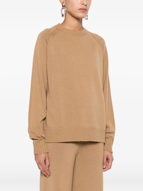 Max Mara raglan-sleeve sweater - Brown