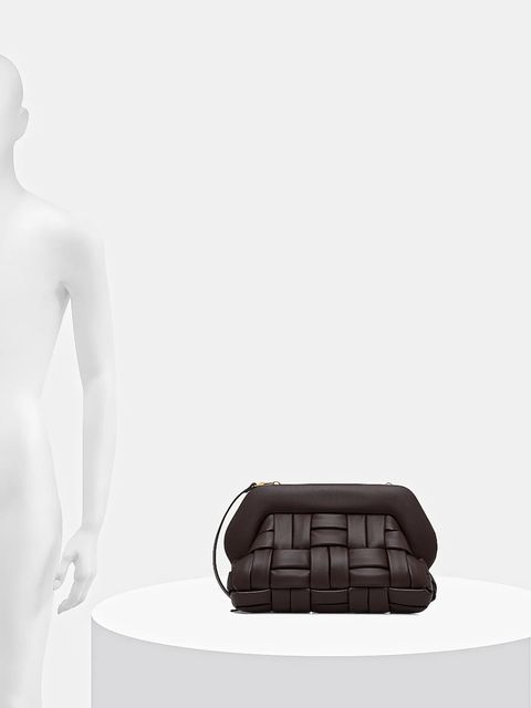 Themoire torebka kolor brązowy TMFW25BIN109