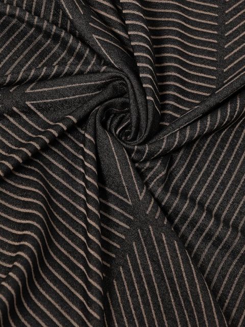 Calvin Klein chusta damska kolor czarny wzorzysta LV04F8073G - zdjęcie produktu nr 2