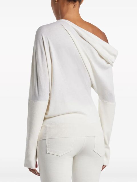 TOM FORD off-the-shoulder sweater - White