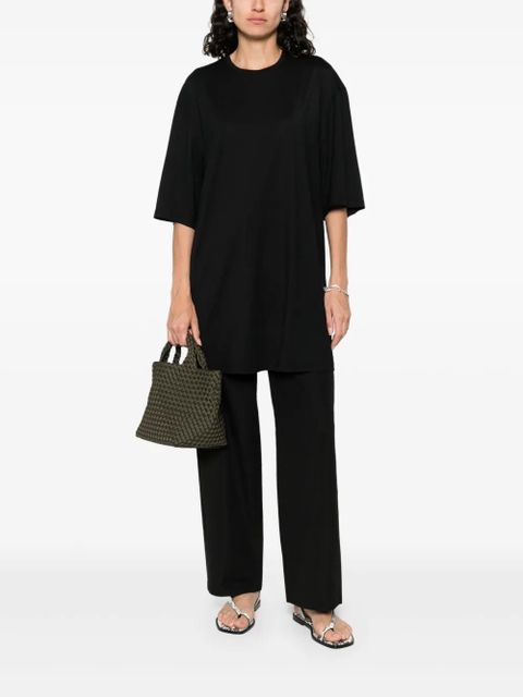 TOTEME relaxed T-shirt dress - Black - zdjęcie produktu nr 2