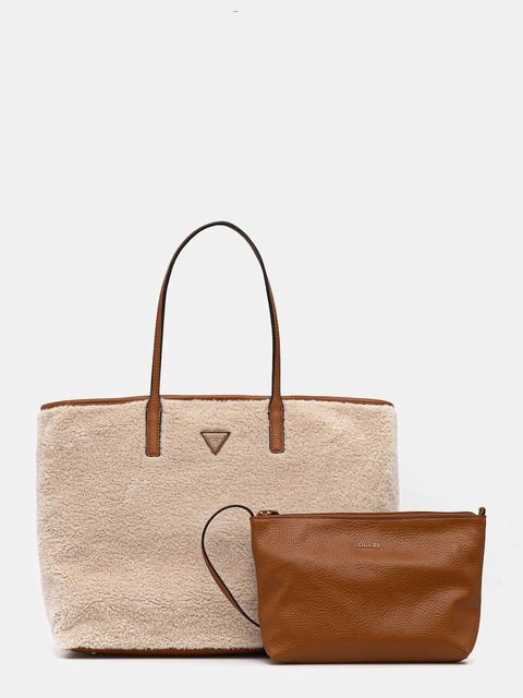 Guess torebka VICTTORIA kolor beżowy HWWG95 14290 - zdjęcie produktu nr 1