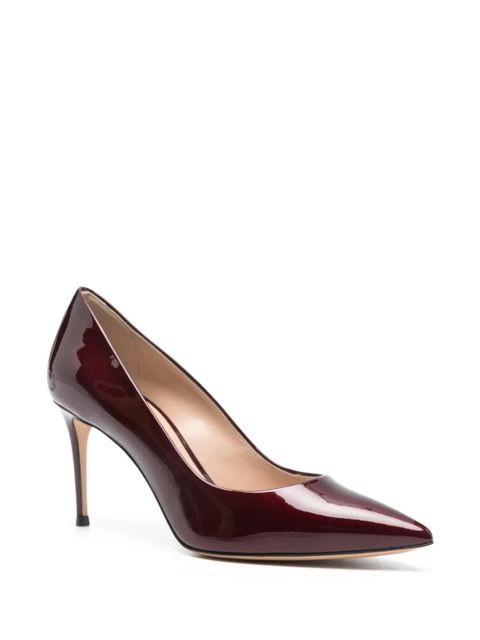 Casadei 80mm pointed-toe pumps - Red - zdjęcie produktu nr 2