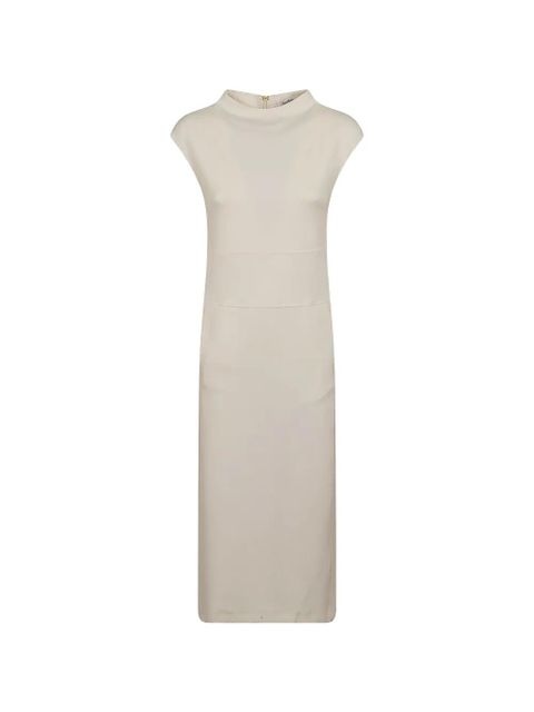 Max Mara panelled cap-sleeve dress - Neutrals - zdjęcie produktu nr 1