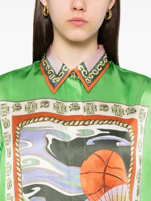 ALEMAIS Lucky Pace shirt - Green