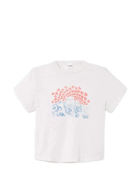 RE/DONE boxy-fit graphic-print T-shirt - Neutrals - zdjęcie produktu nr 1