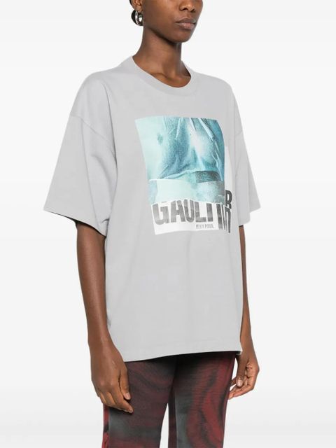 Jean Paul Gaultier graphic-print T-shirt - Grey