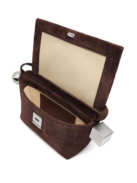 Jacquemus Le Rond Carre shoulder bag - Brown