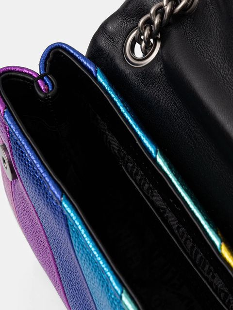 Kurt Geiger London torebka skórzana KENSINGTON kolor multicolor 4550969109