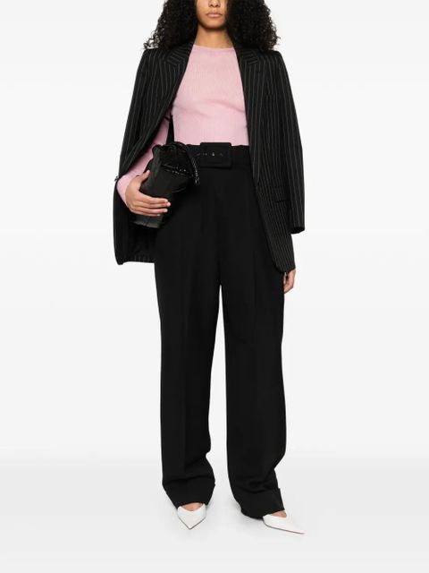 Sportmax Belted trousers - Black - zdjęcie produktu nr 2