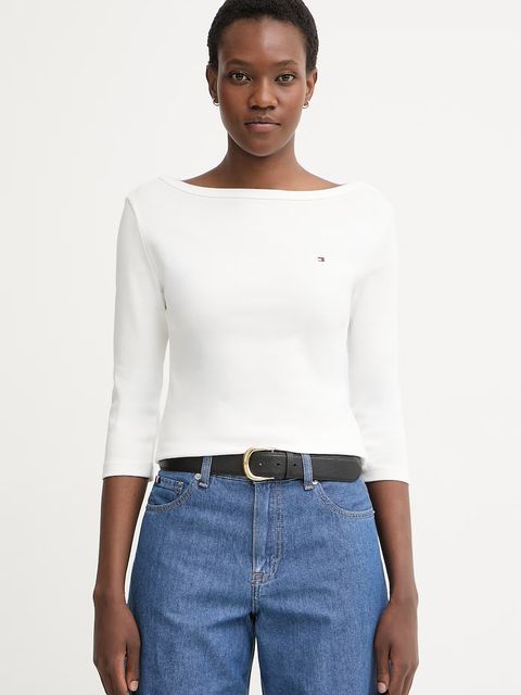 Tommy Hilfiger longsleeve damski bawełniany - zdjęcie produktu nr 1