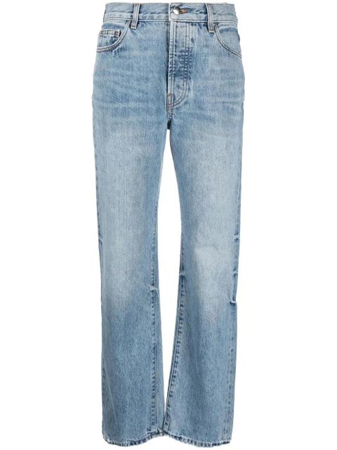 AMIRI stonewash straight-leg jeans - Blue - zdjęcie produktu nr 1