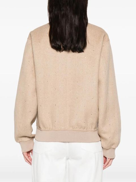MC2 Saint Barth Adrien bomber jacket - Neutrals
