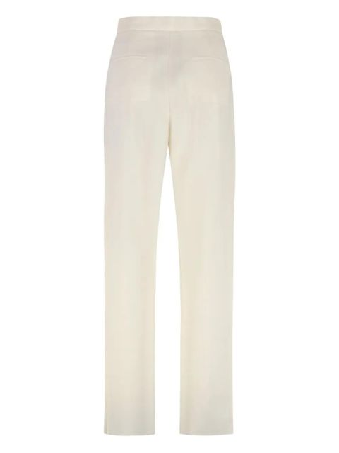 Max Mara Dede pleated cotton trousers - White - zdjęcie produktu nr 2