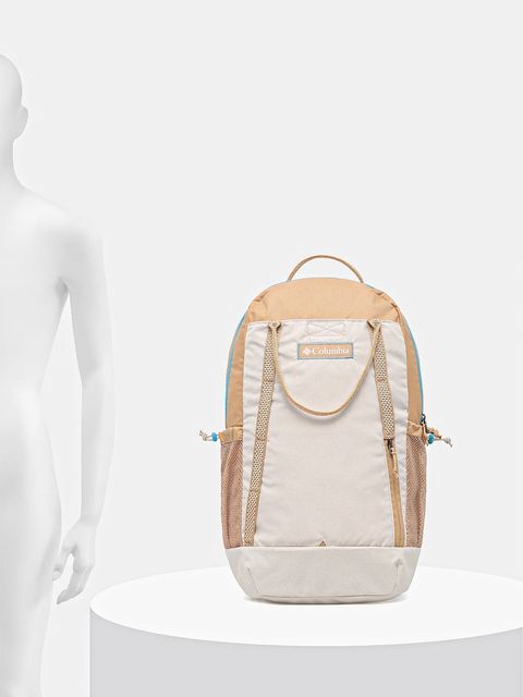 Columbia plecak kolor beżowy duży gładki 2121431