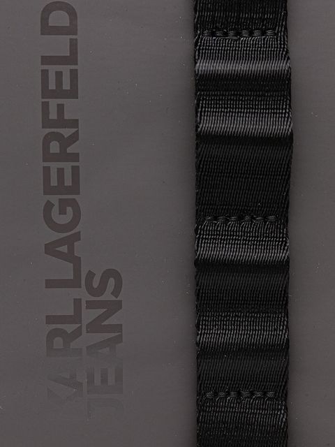 Karl Lagerfeld Jeans plecak kolor szary duży gładki B1M30146