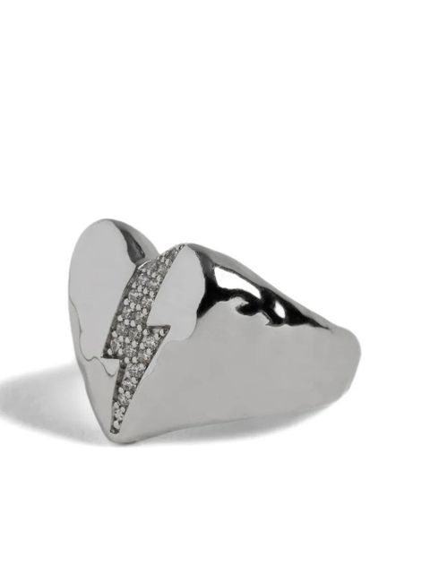 Zadig&Voltaire heartbreaker flash ring - Silver - zdjęcie produktu nr 1
