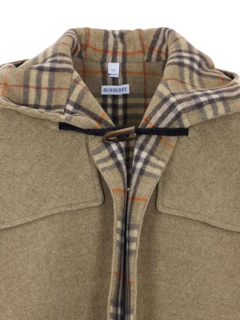 Burberry hooded duffle cape - Neutrals