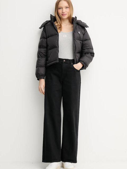 Calvin Klein Jeans longsleeve kolor szary LV047D218G