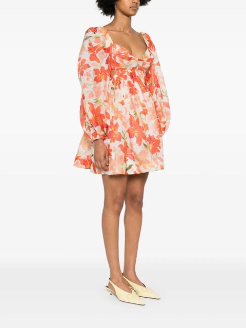 ZIMMERMANN Tranquillity mini dress - Orange