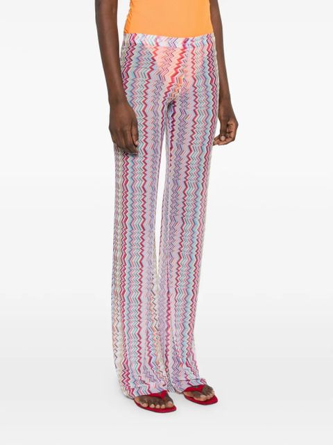 Missoni zigzag trousers - Pink