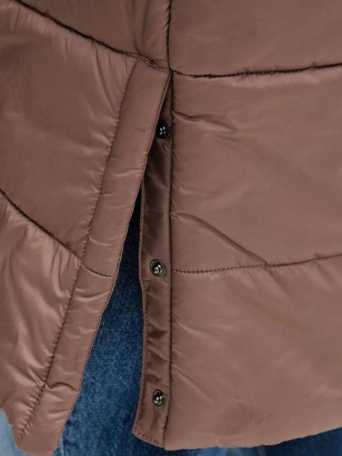 Vans kurtka kolor brązowy zimowa VN000PK3CHG1 - zdjęcie produktu nr 2