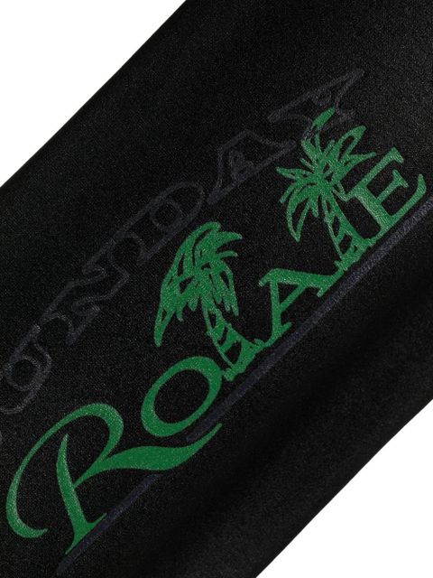 ROTATE BIRGER CHRISTENSEN Sunday metallic two-piece bikini - Black