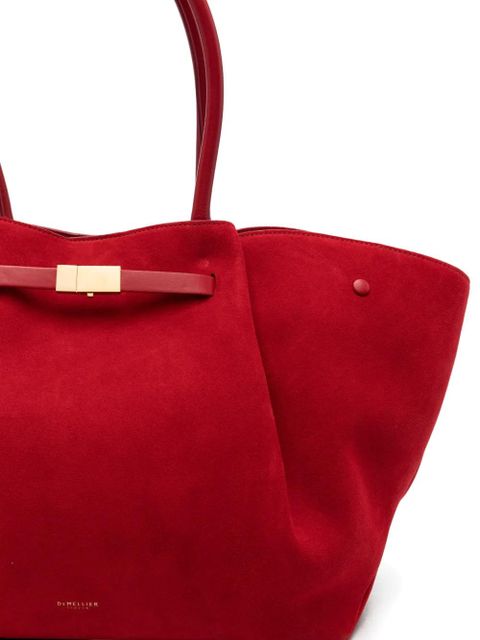 DeMellier The New York suede shoulder bag - Red