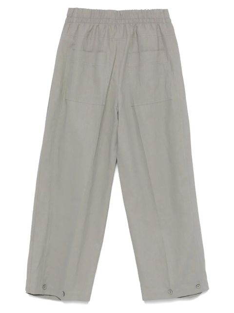 Jil Sander linen trousers - Grey - zdjęcie produktu nr 2
