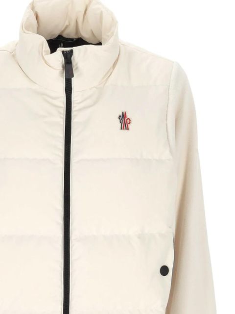 Moncler Grenoble Polartec® quilted zip-up jacket - Neutrals