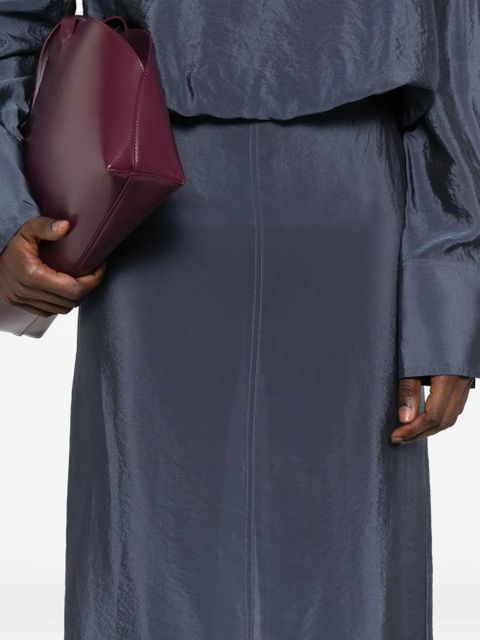 Nanushka low-rise pencil skirt - Blue