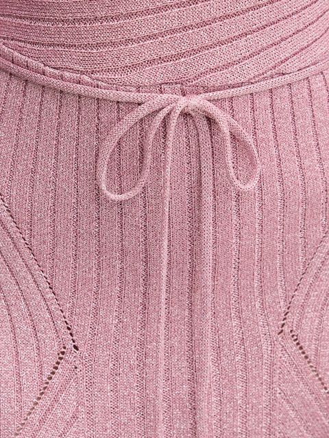 Never Fully Dressed sukienka kolor różowy maxi dopasowana NFDKN605