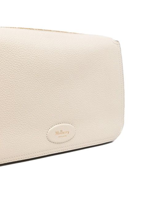 Mulberry Billie foldover-top crossbody bag - Neutrals