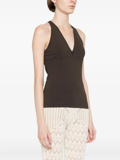 Max Mara Armida1234 top - Brown