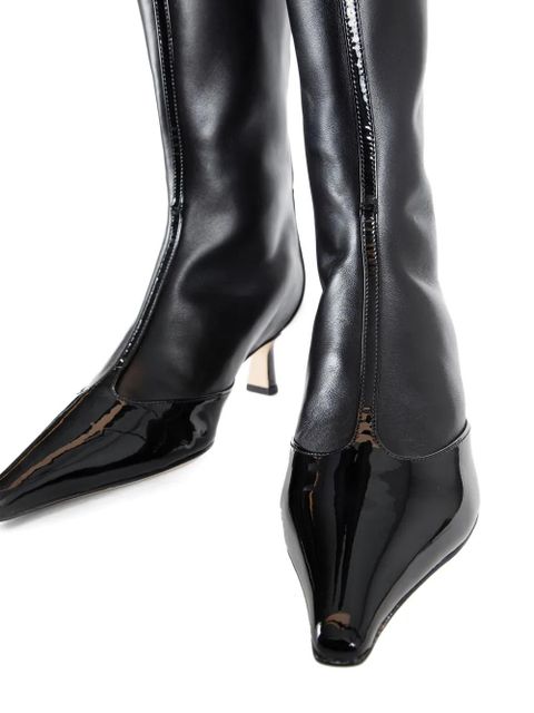 Aeyde Alexis pointed toe boots - Black