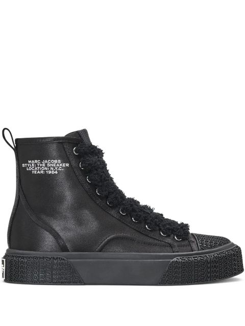 Marc Jacobs The Satin High Top sneakers - Black - zdjęcie produktu nr 1