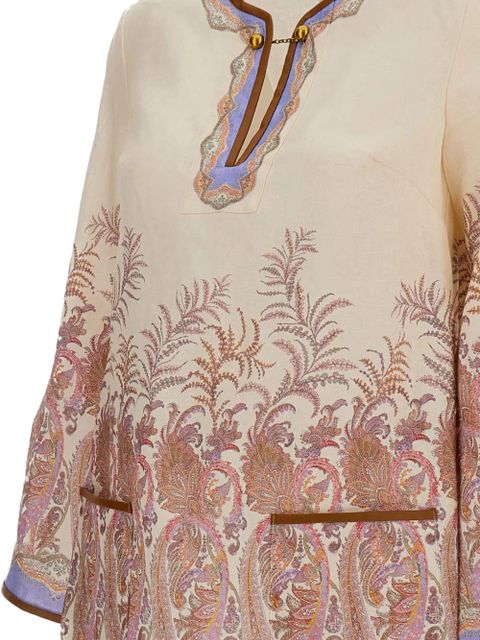 ZIMMERMANN Alchemy tunic dress - Neutrals