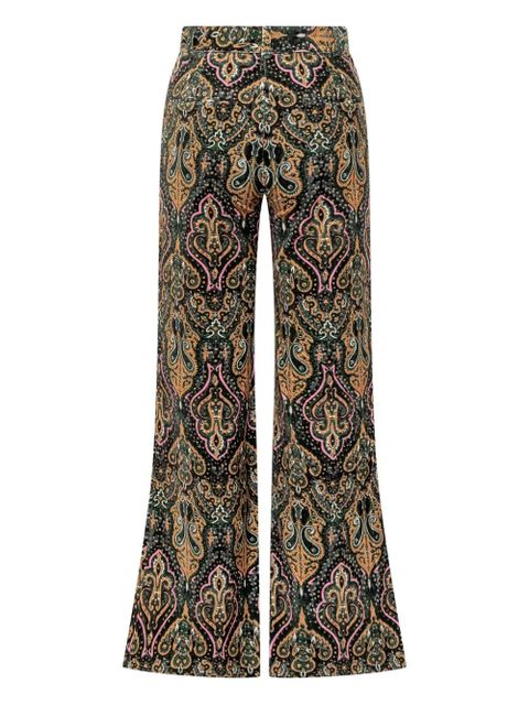 Ba&Sh Swae paisley-print trousers - Black - zdjęcie produktu nr 2