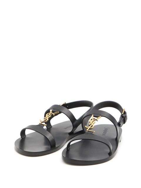 Saint Laurent Cassandre sandals - Black - zdjęcie produktu nr 2